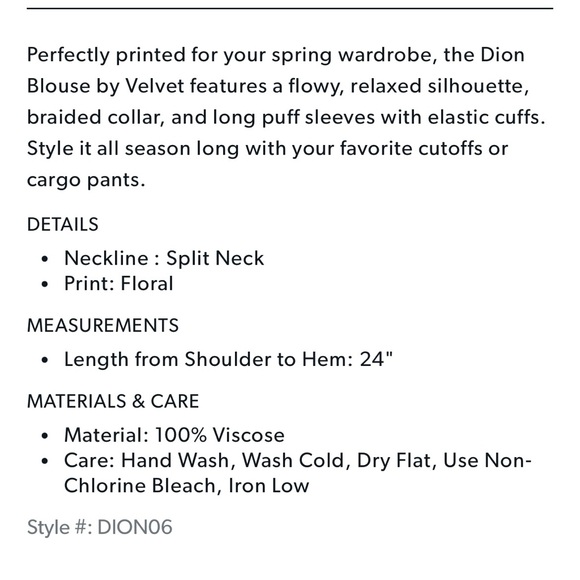 Velvet Dion Blouse OASIS. Worn once. Smoke and pet free home - Picture 6 of 9